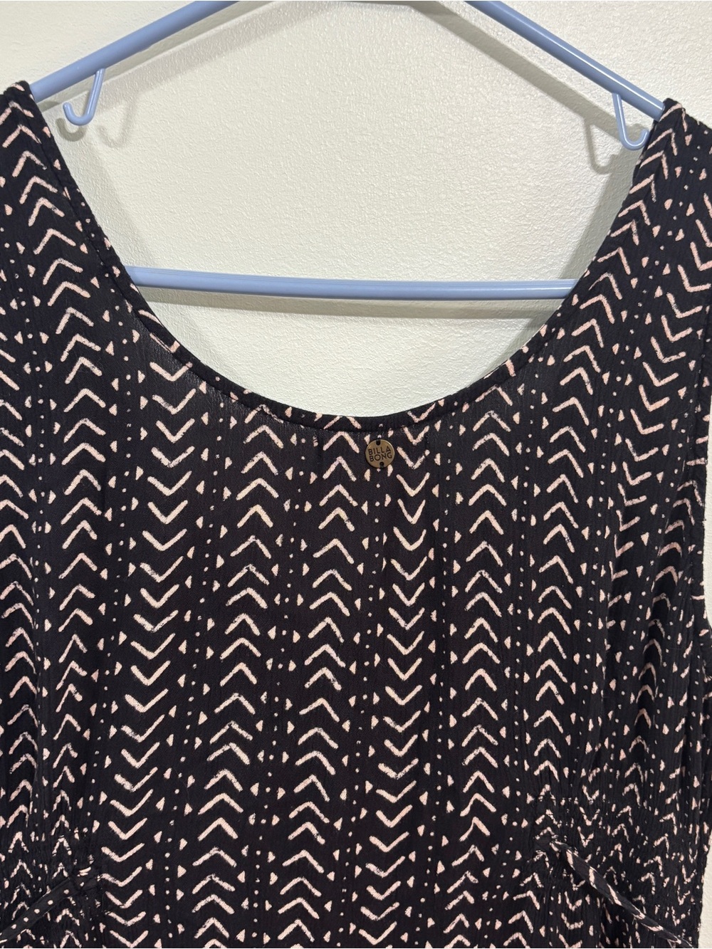 Billabong Desert Dreamers Black Midi Dress large - Picture 10 of 10